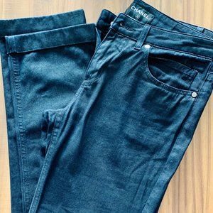 Chanel black jeans